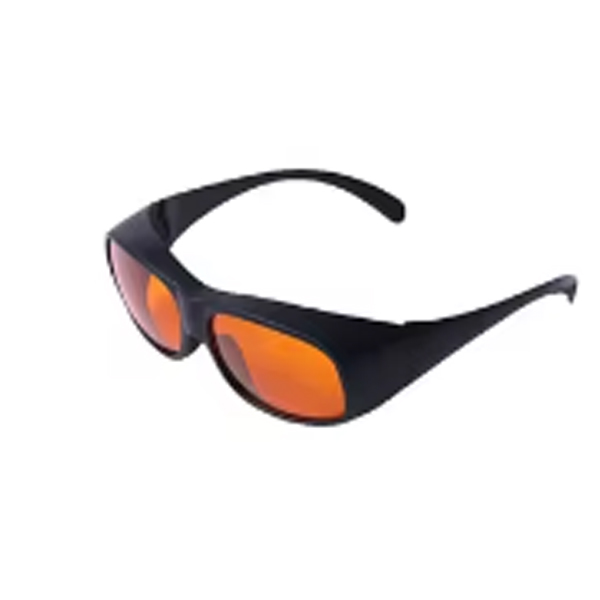 O nível de segurança dos óculos de proteção a laser pode ser medido pela sensação 