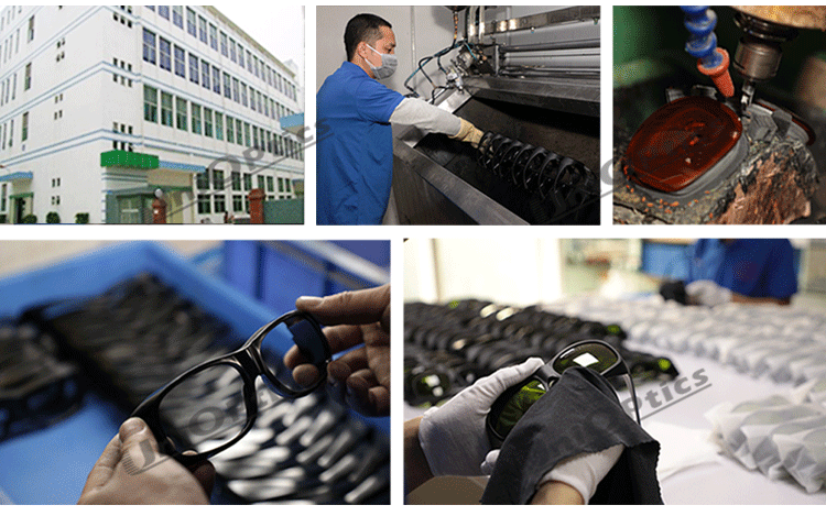 &Oacute;culos de seguran&ccedil;a a laser T&eacute;cnica de fabrica&ccedil;&atilde;o